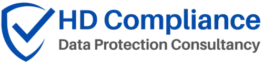 Logo containing a shield, a tick, and the words: HD Compliance, Data Protection Consultancy